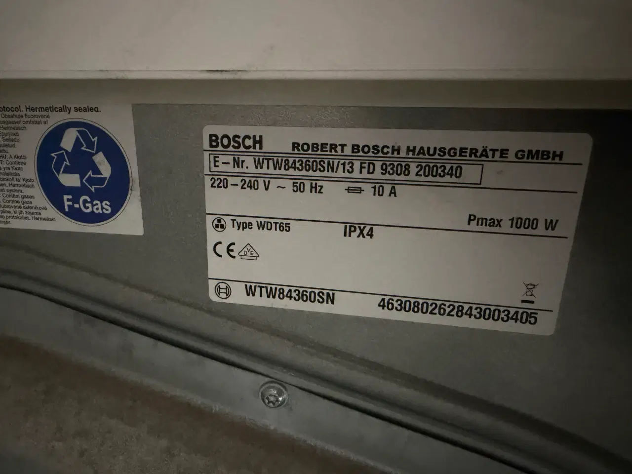 Billede 3 - Bosch tørretumbler