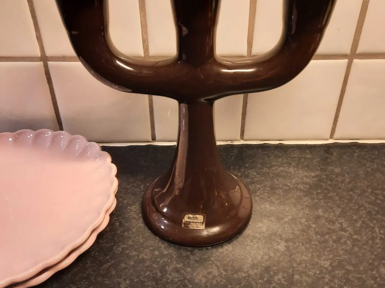 Billede 1 - Vintage svensk lysestage