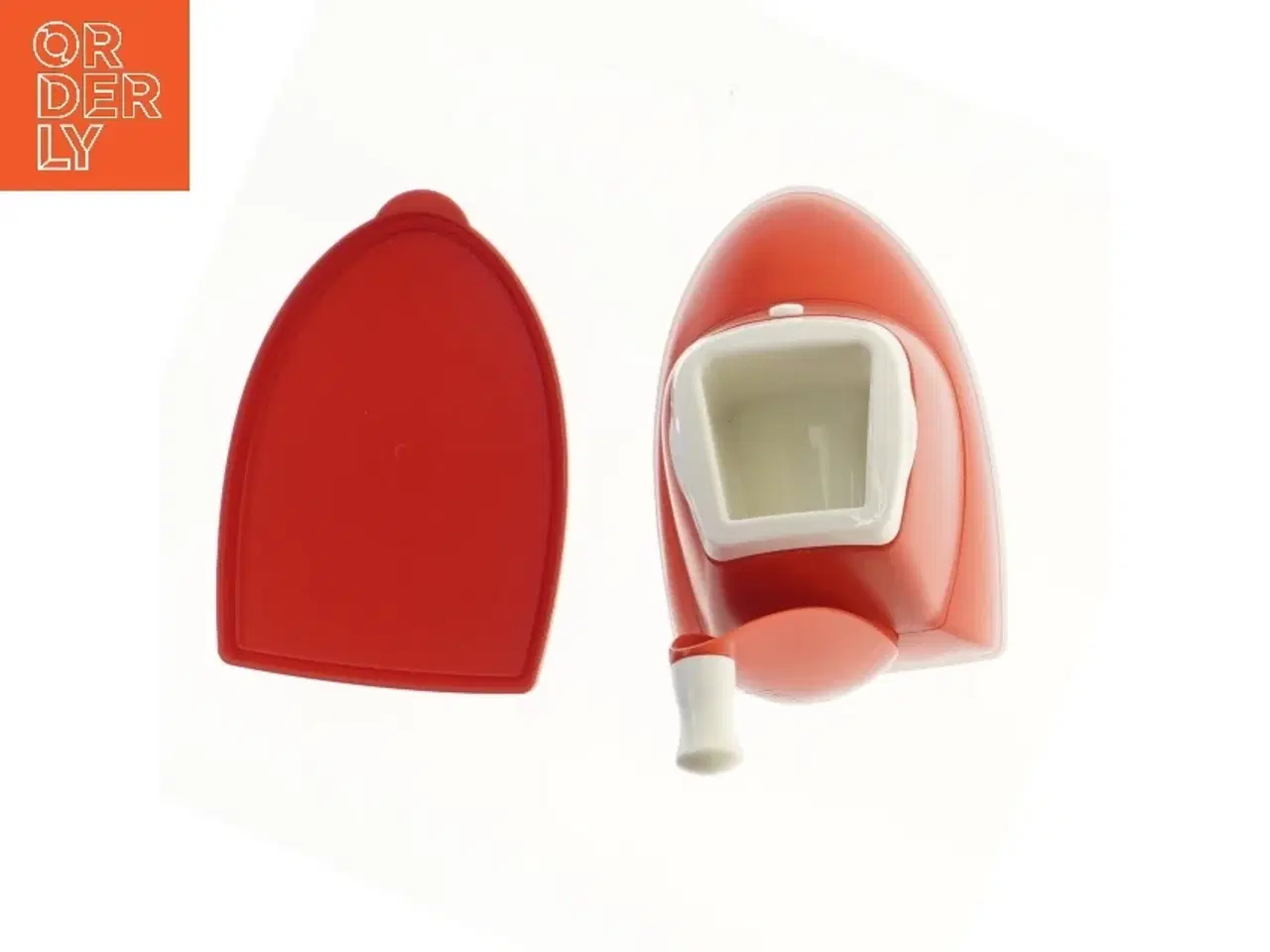 Billede 2 - Rød minihakker tupperware (str. 15,5 cm)