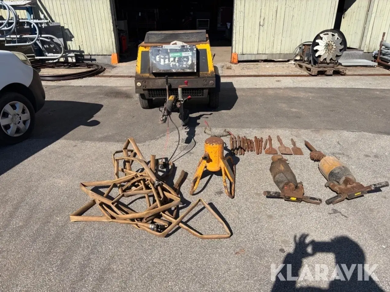 Billede 8 - Kompressor Atlas Copco XAS35 med tilbehør