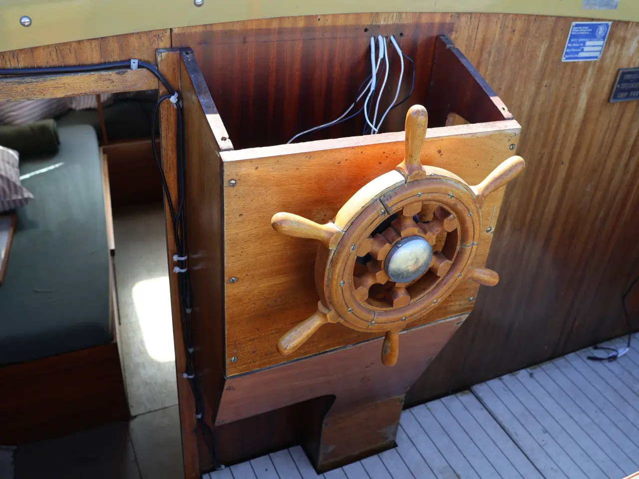 Billede 17 - Skilsø 23 motorbåd m/20hk Bukh 2 cylindret diesel 