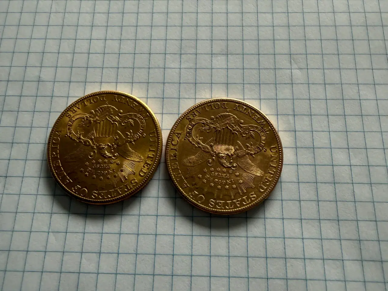 Billede 1 - Liberty 20 Dollars guldmønt - 1904