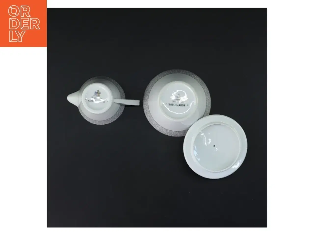 Billede 5 - Koh-I-Noor flødekande og sukkerskål sæt (str. Ø. 8 cm. længde. 7 cm. og. ø. 11,5 cm. længde. 6,5 cm)