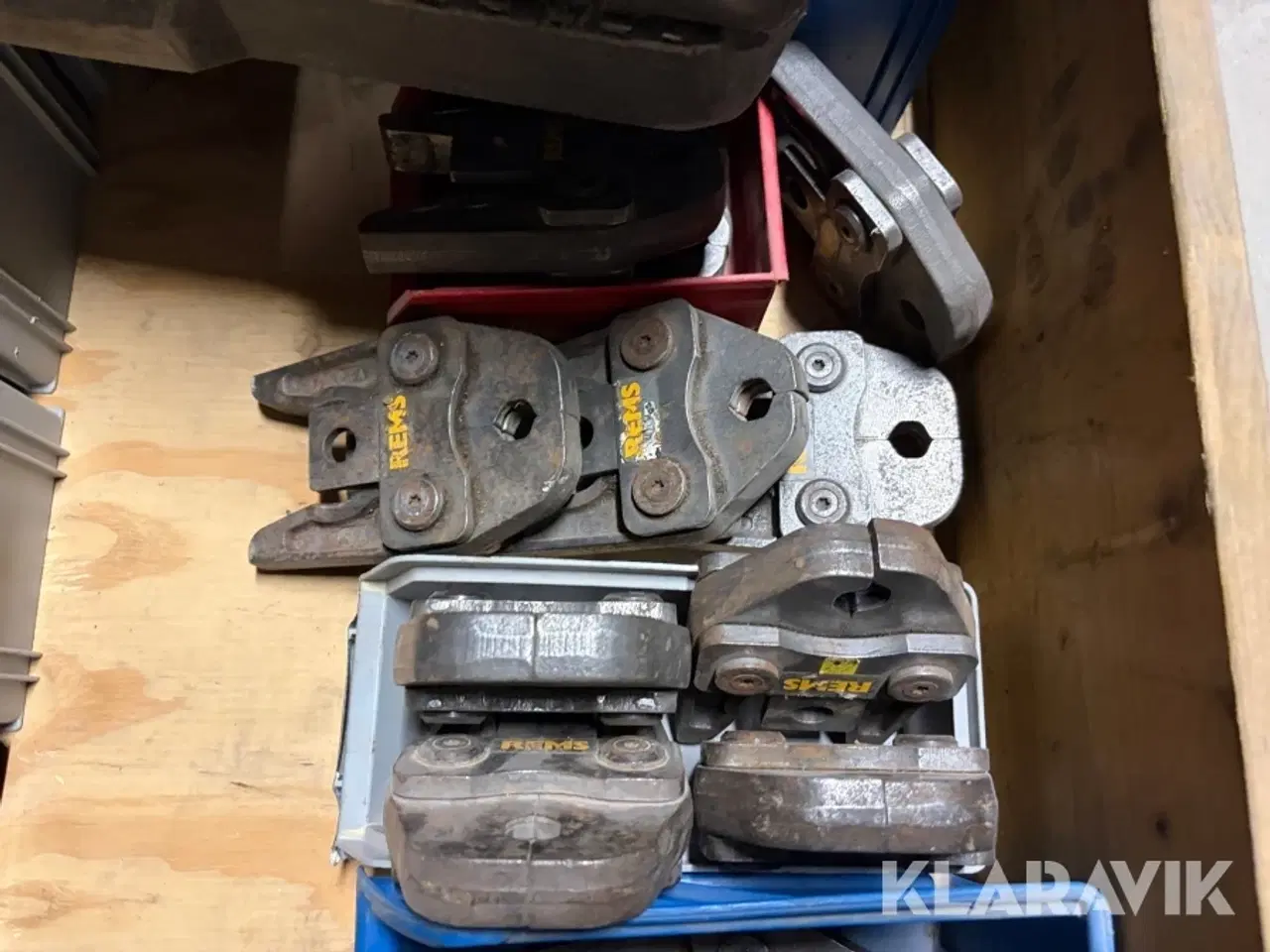 Billede 3 - Presmaskine Ridgid Rp340 - med presklemmer