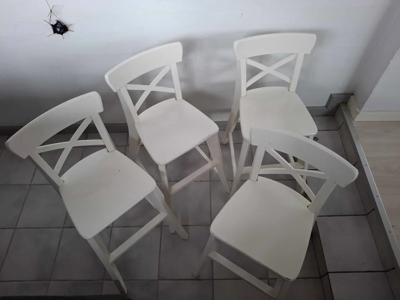 Billede 3 - 4 stk. IKEA INGOLF juniorstole 