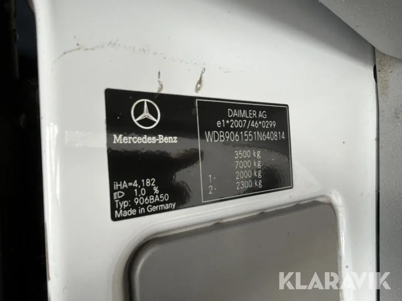 Billede 5 - Ladbil Mercedes-Benz Sprinter 519CDI