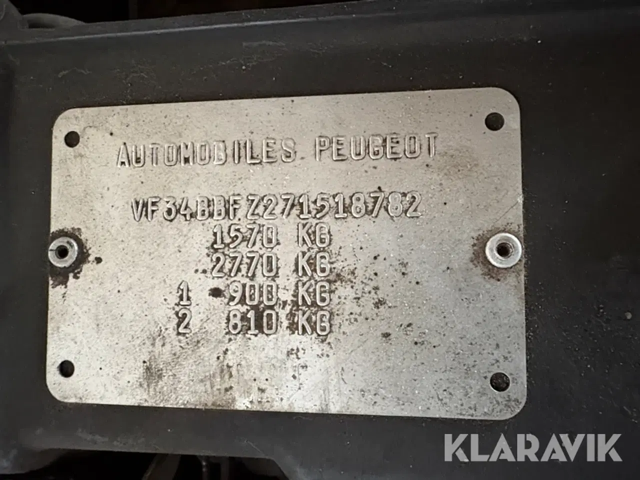 Billede 6 - Veteranbil Peugeot 405