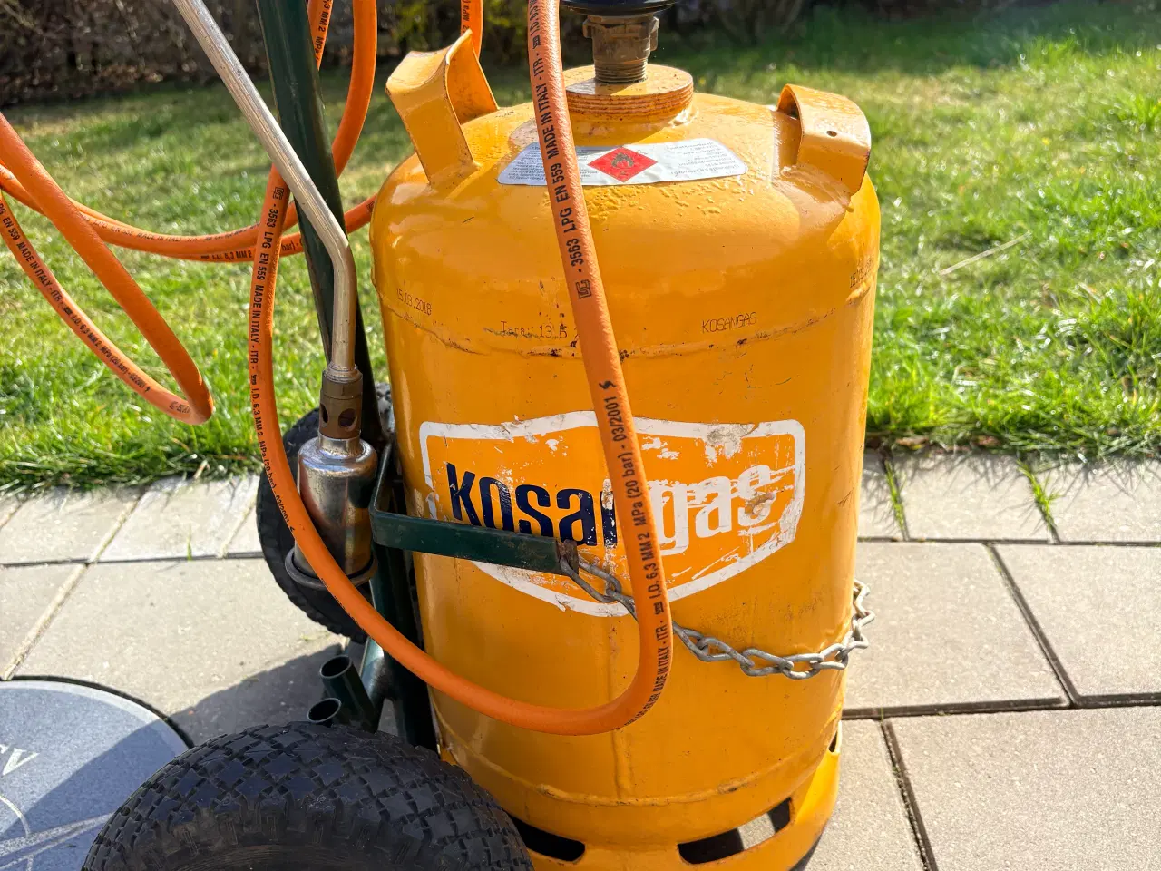 Billede 5 - Kisangani Gas ukrudsbrænder på vogn