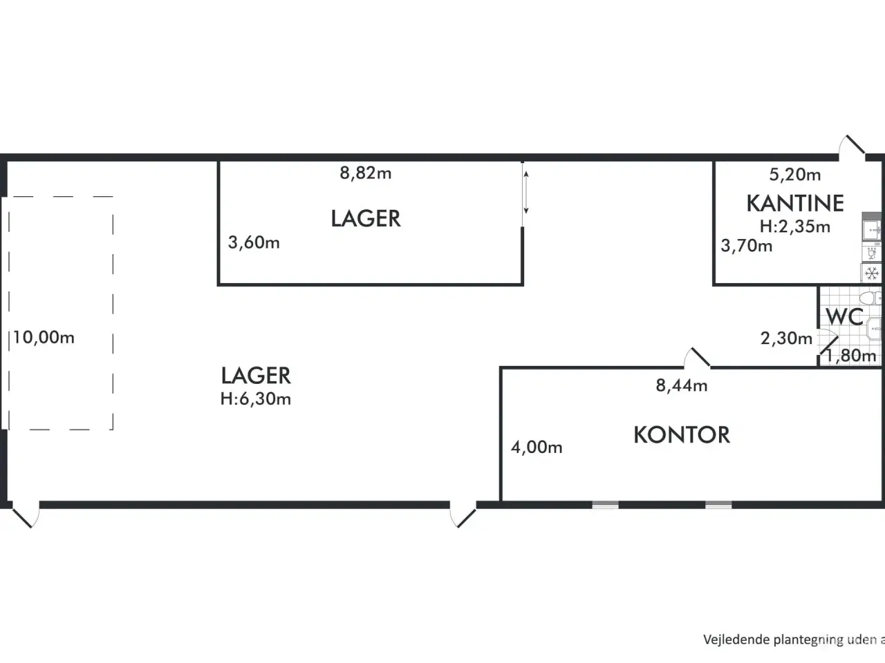 Billede 11 - Erhvervslejemål på 1.140 m² med lager og kontor