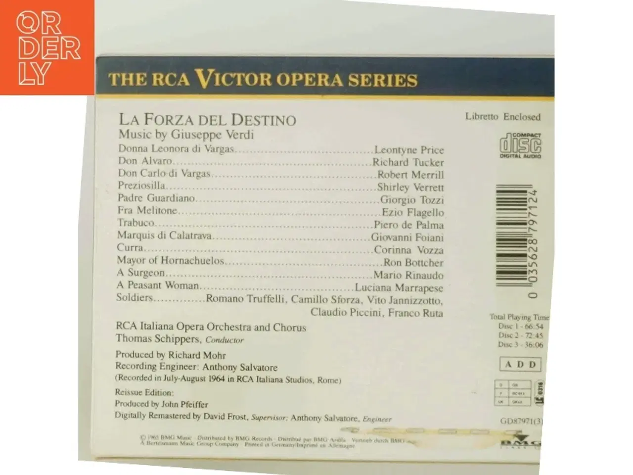 Billede 3 - Verdi: La Forza Del Destino med Leontyne Price (DVD)