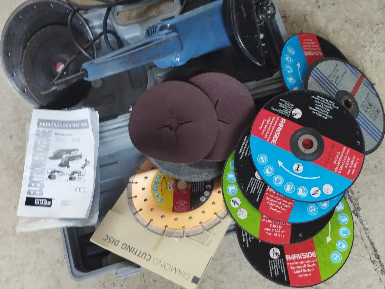 Billede 1 - Vinkelsliber med tilbehør