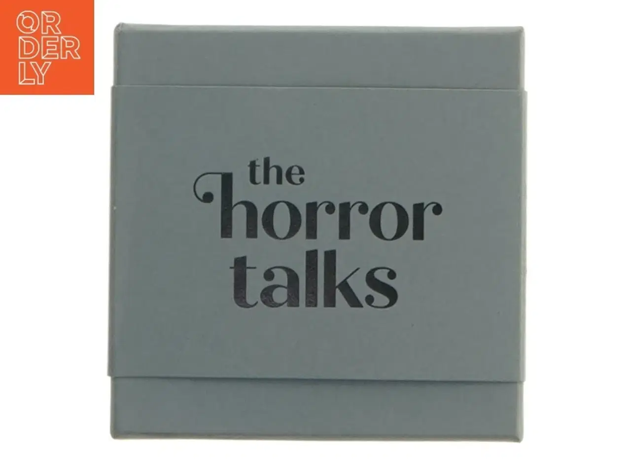 Billede 1 - kortspil &#39;The Horror Talks&#39; (str. 8,5x8,5 cm)