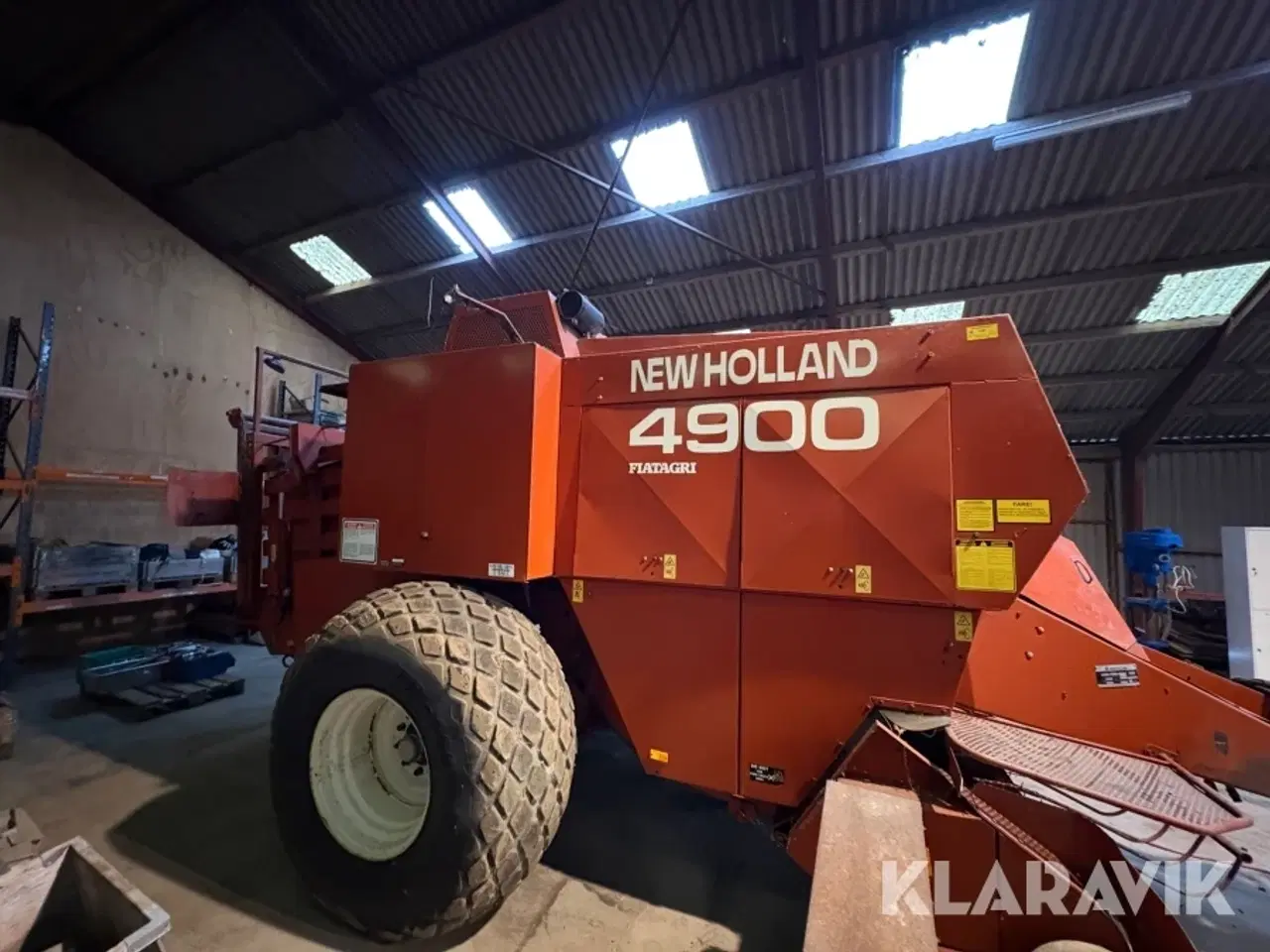 Billede 4 - Ballepresser New Holland 4900 Fiatagri