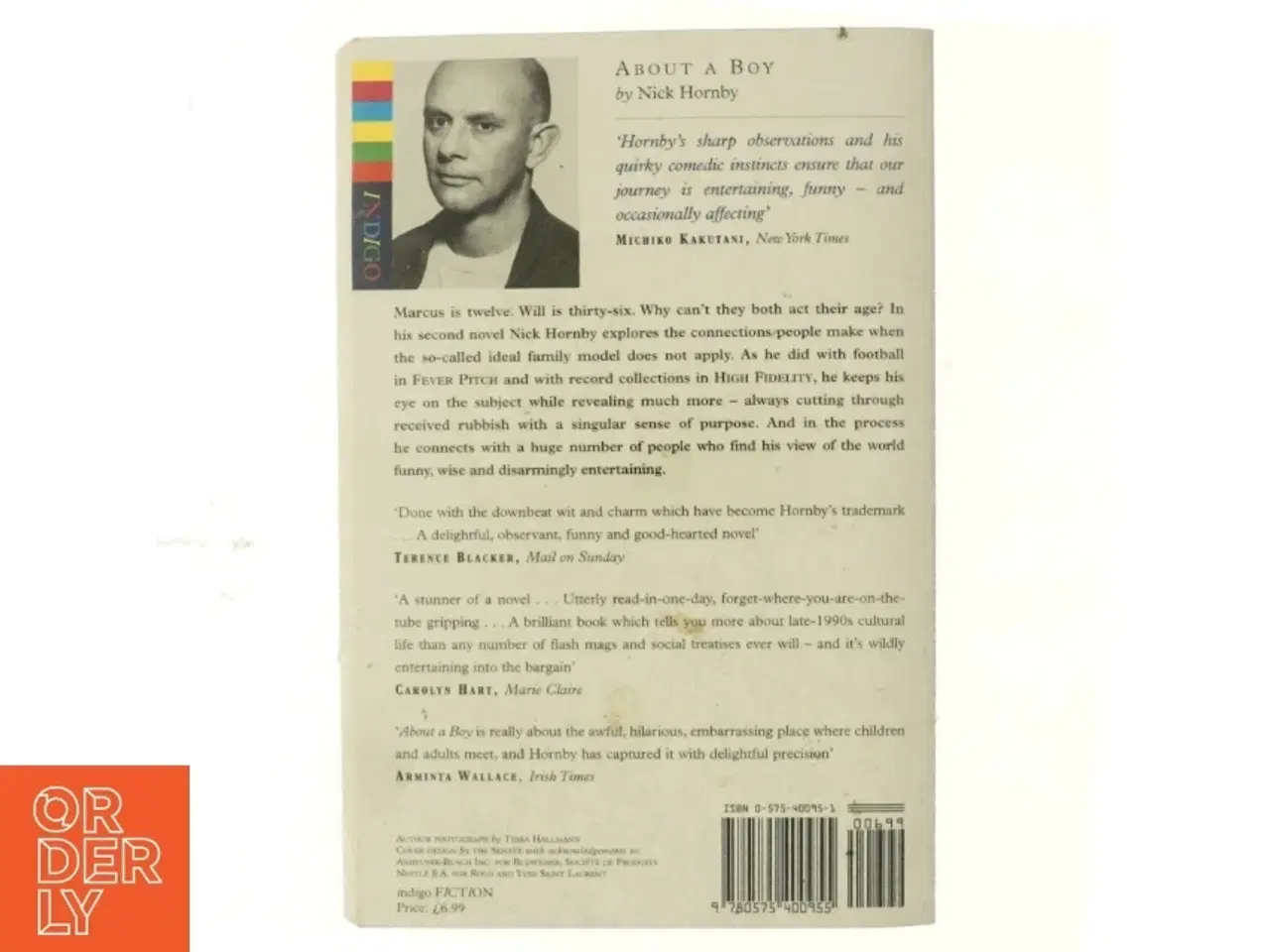 Billede 3 - About a boy af Nick Hornby (Bog)