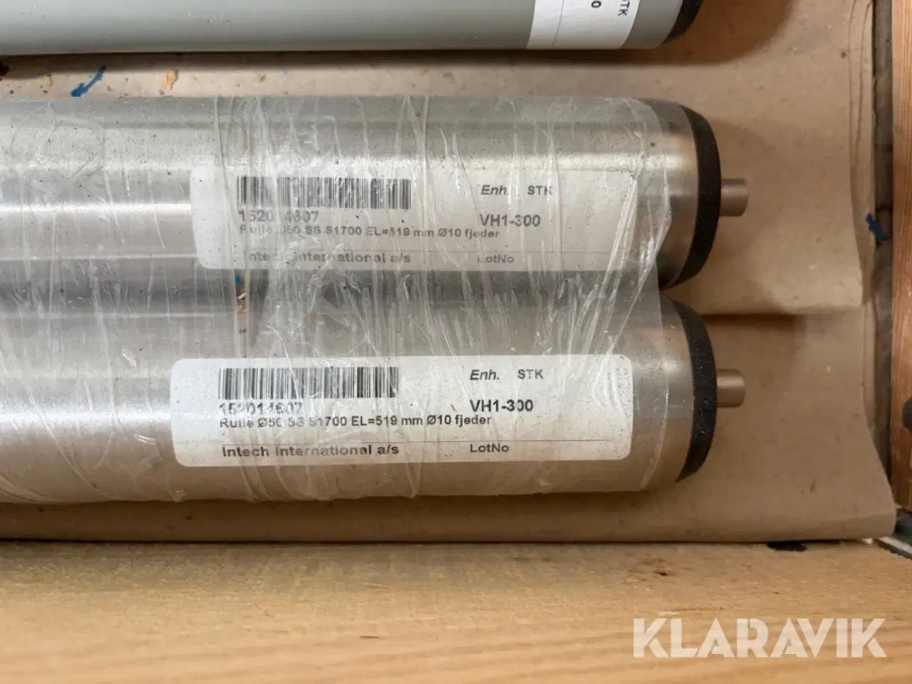 Billede 6 - Lot - Løsruller - plast og rustfri stål - 1 palle