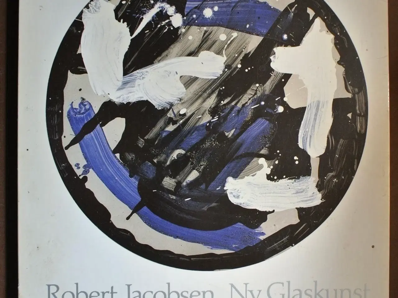 Billede 1 - ny glaskunst, af robert jacobsen med dedikation