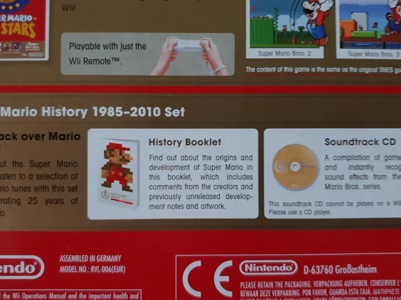 Billede 11 - Nintendo Wii Console Super Mario 25th Anniversary 