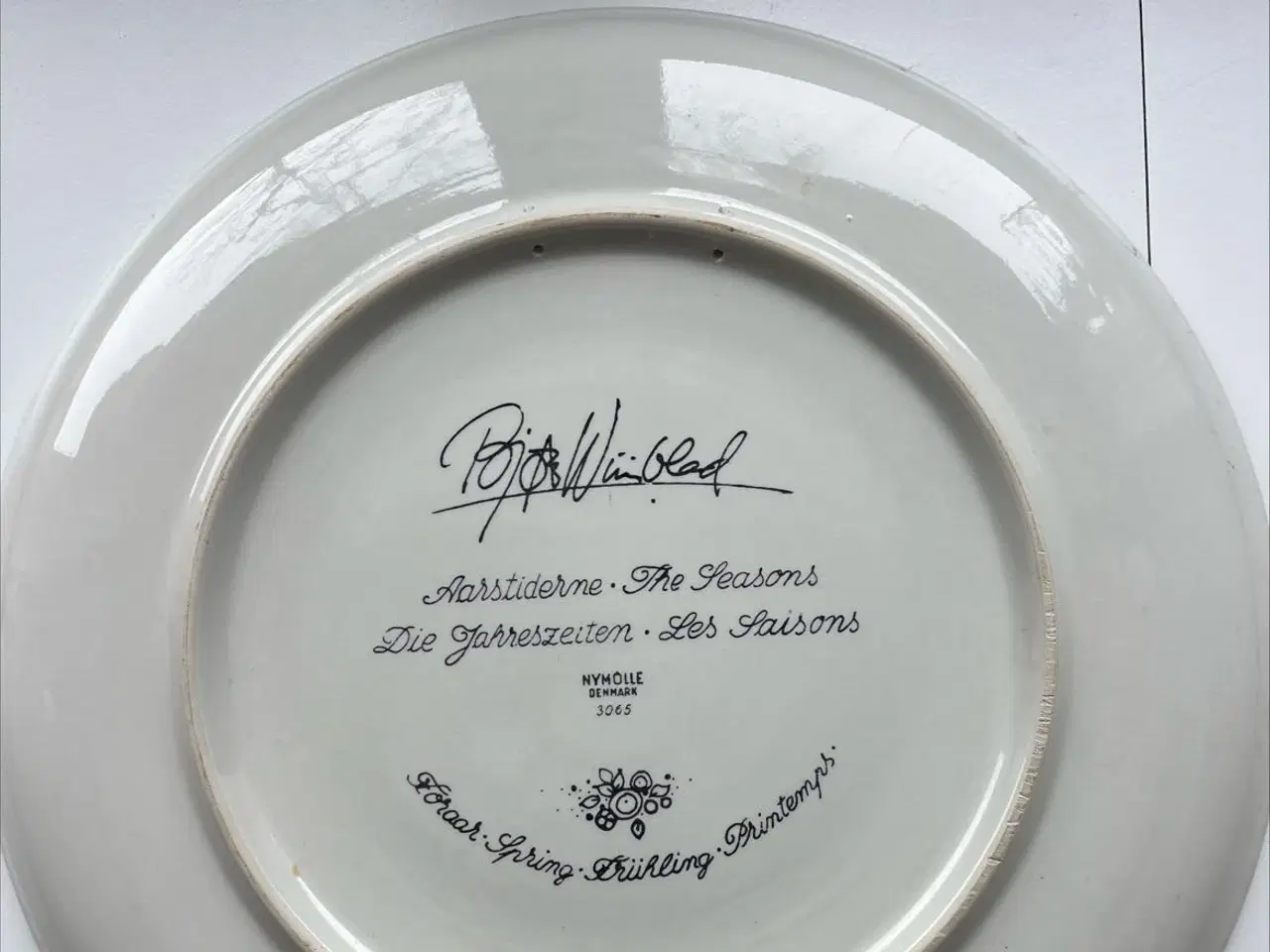 Billede 2 - Bjørn wiinblad fad 35,5 cm i diam