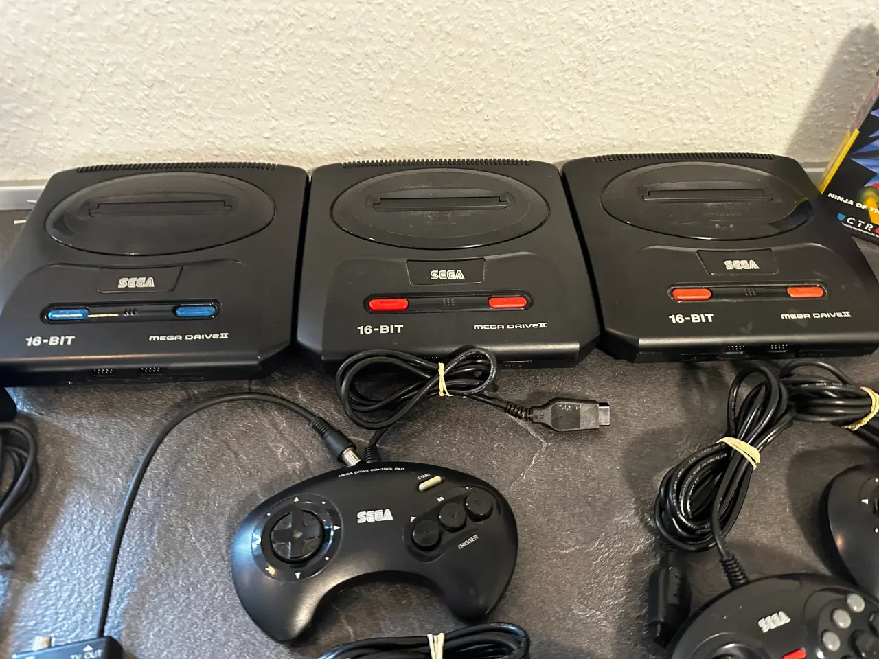 Billede 2 - SEGA MEGA DRIVE pakke med 3 maskiner og 3 spil