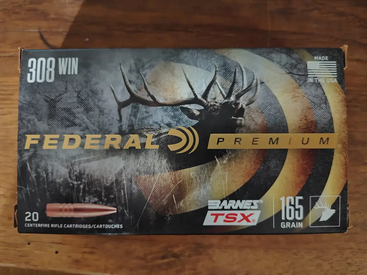 Billede 1 - Federal Premium 308 Win. - 165 gr. TSX