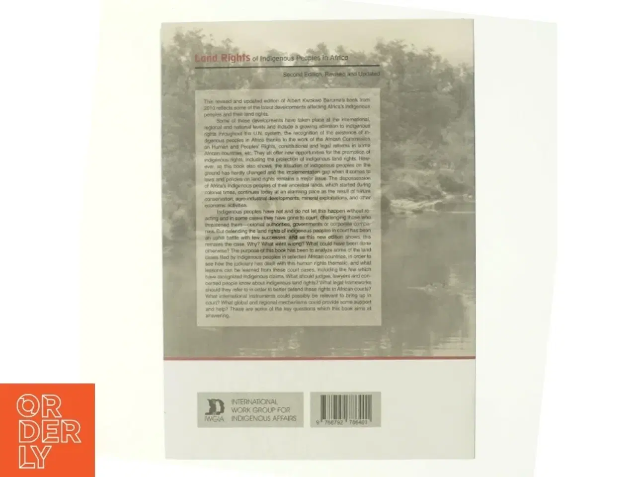 Billede 3 - Land rights of indigenous peoples in Africa af Albert Kwokwo Barume (Bog)