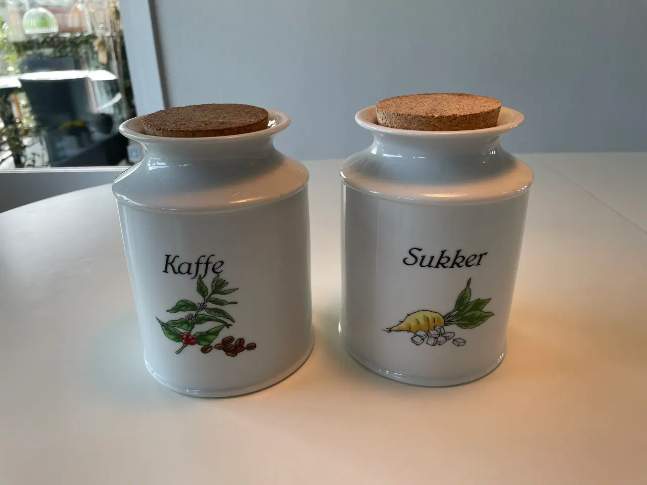 Billede 1 - Kaffe og sukker krukker