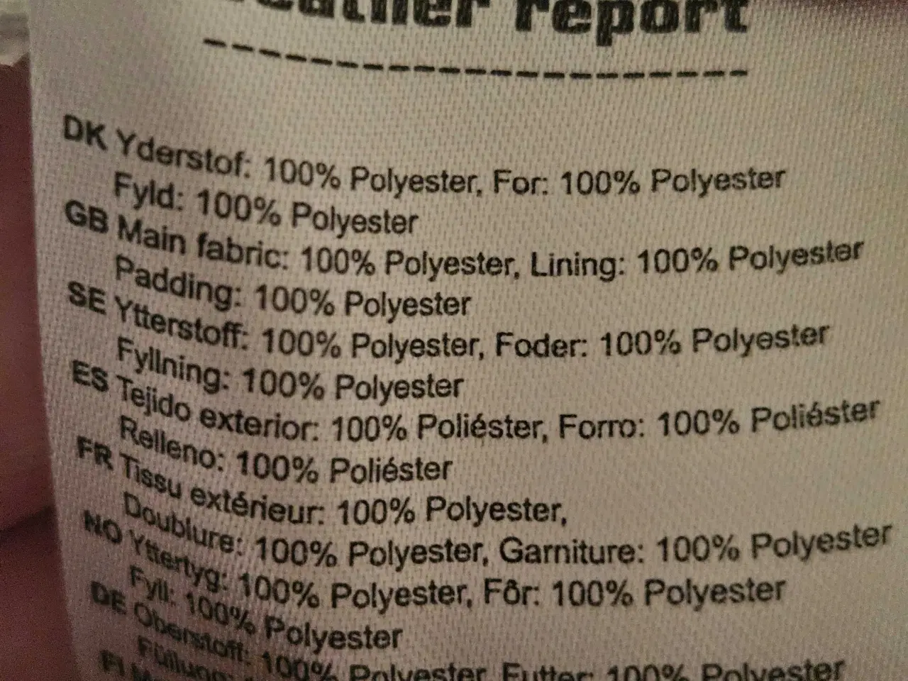 Billede 8 - VIND OG VANDAFVISENDE FRAKKE FRA WEATHER REPORT 