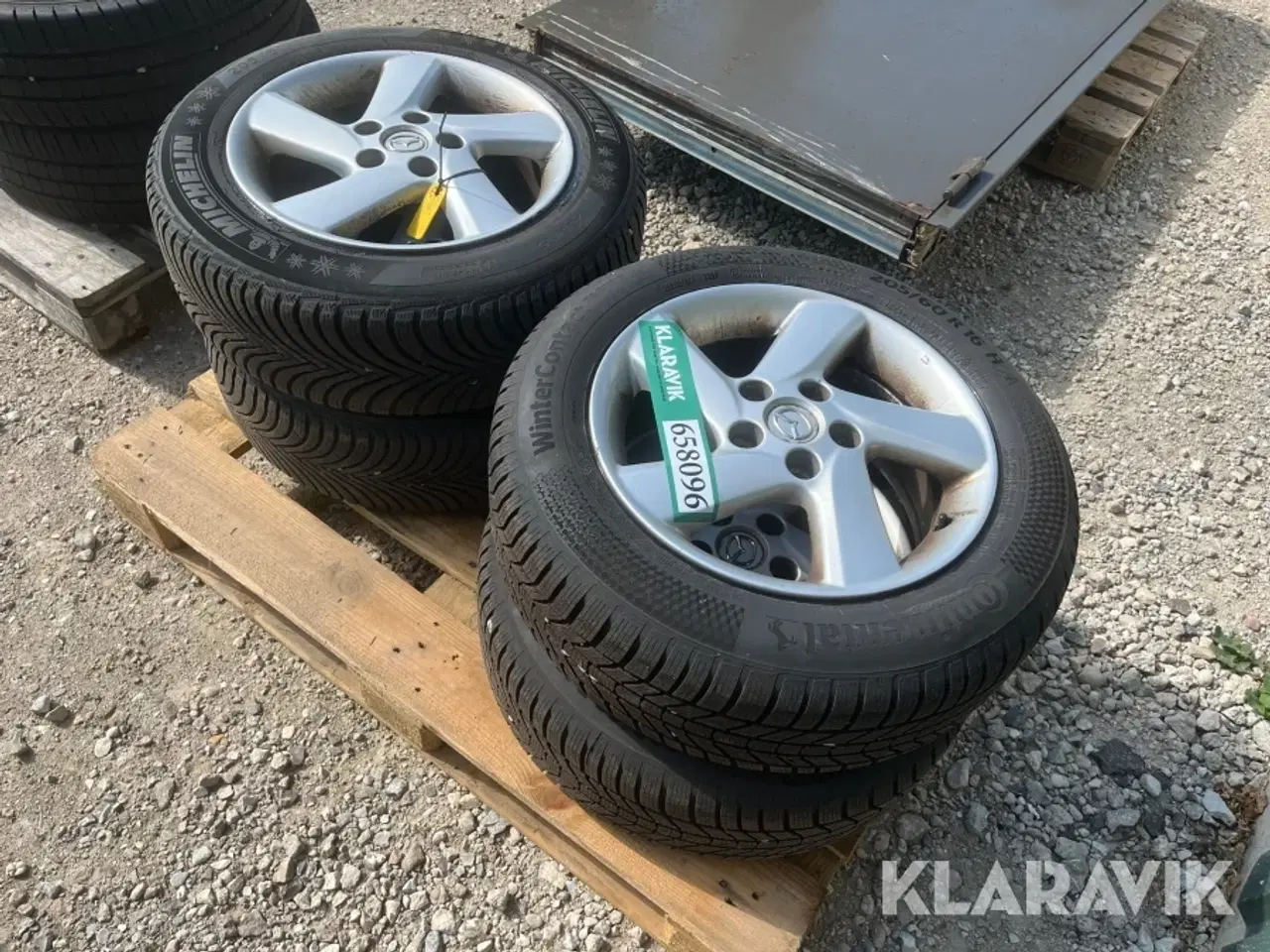 Billede 4 - Dæk Michelin / Continental Alpin 5 / wintercontact