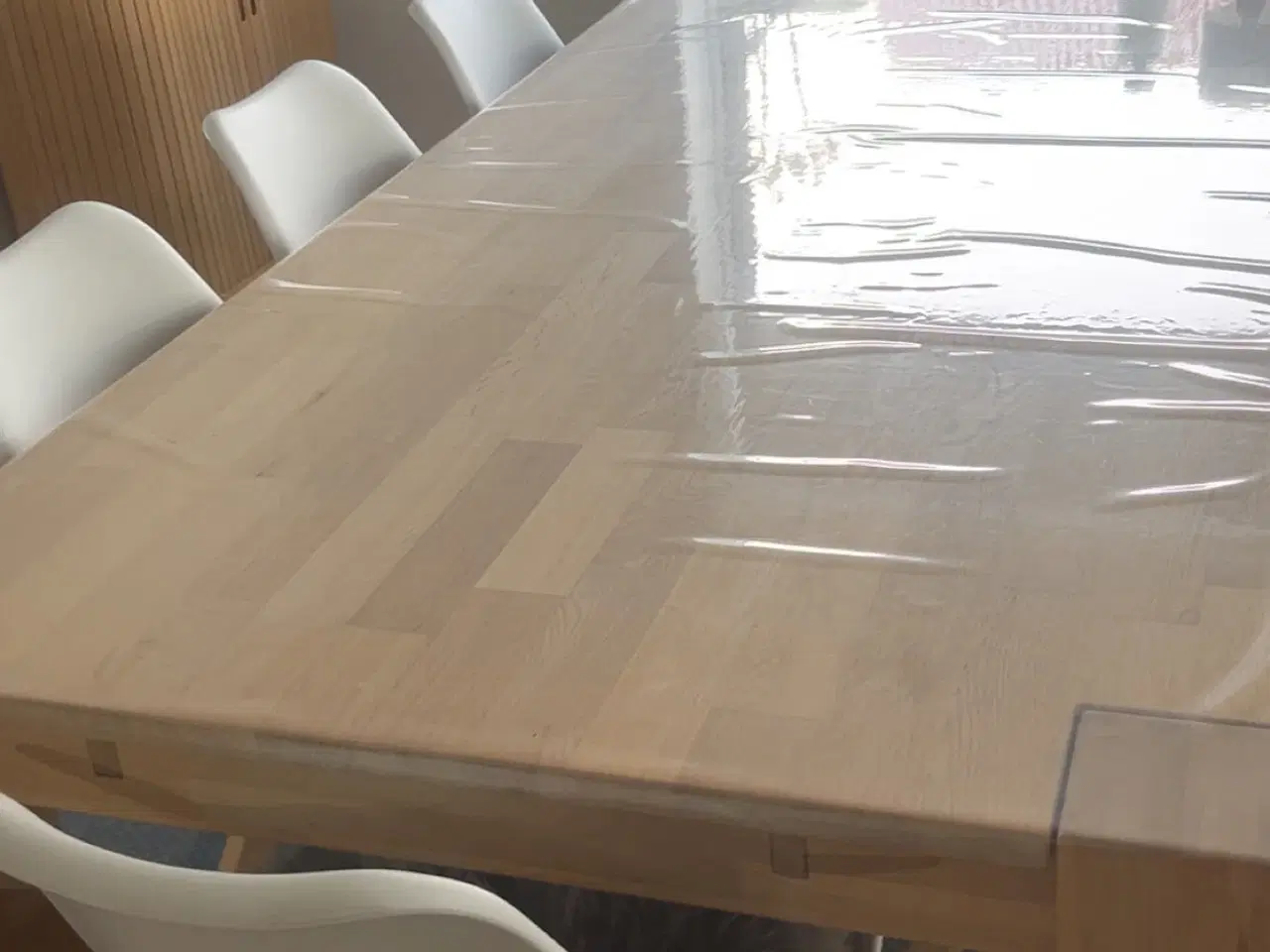 Billede 3 - Spisebord i egetræ 