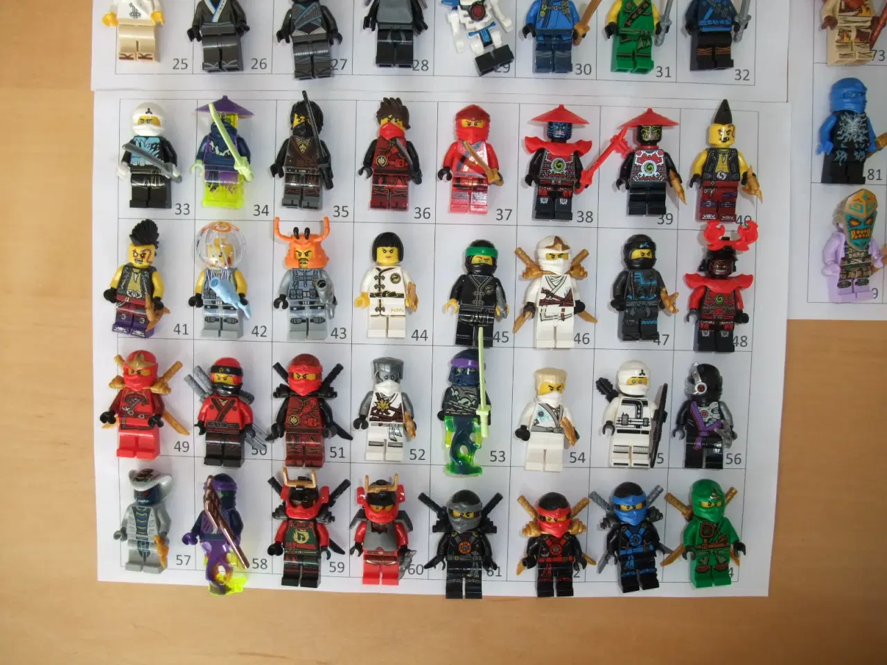 Billede 3 - Lego Ninjago Figurer 