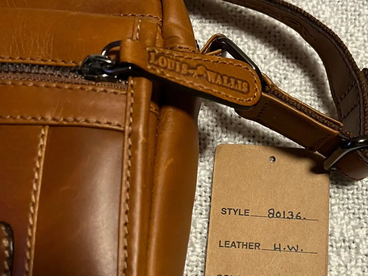 Billede 3 - “Louis Wallis” læder taske