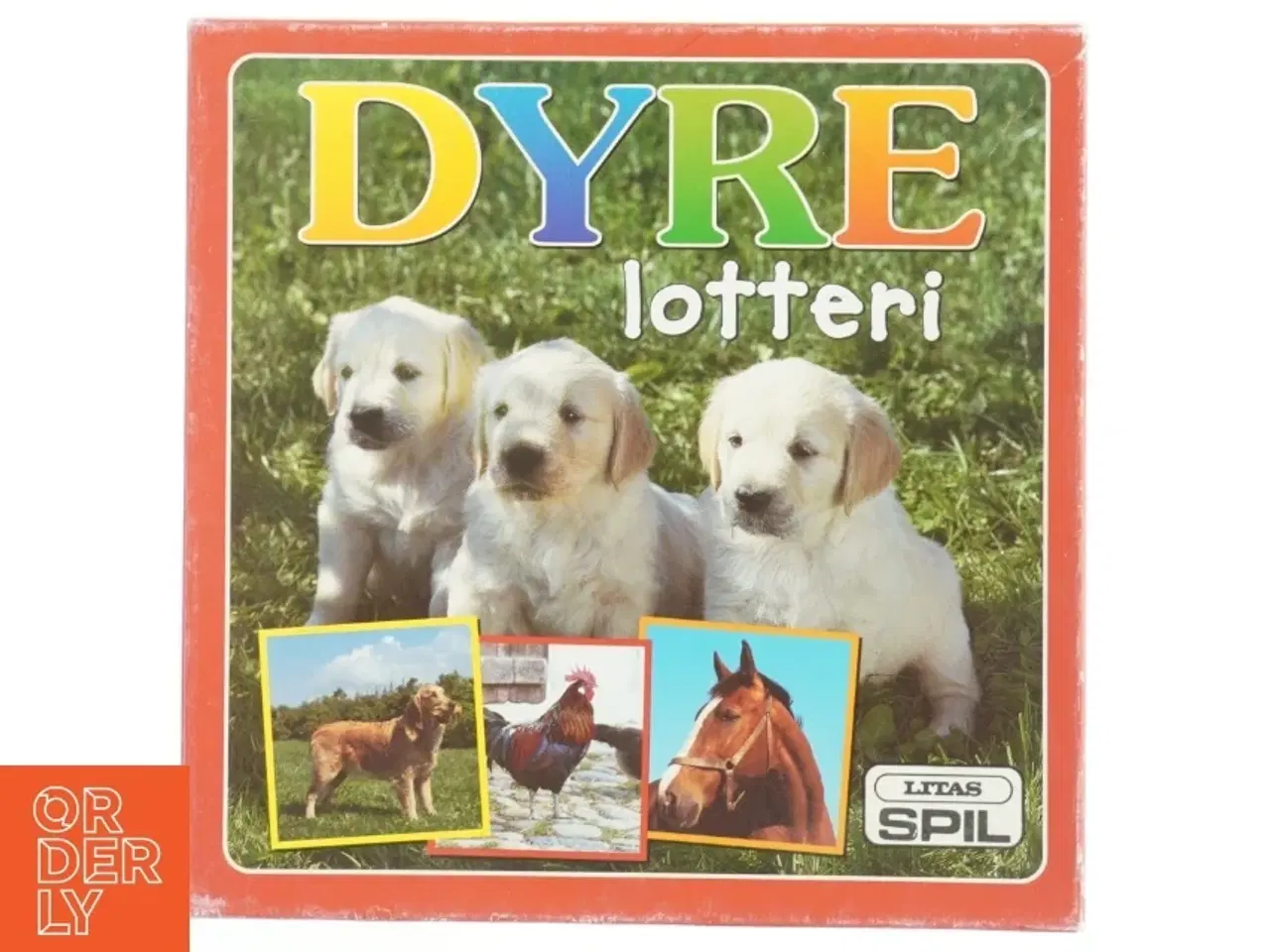 Billede 5 - Dyre Lotteri Brætspil fra Litas Spil (str. 22,5x5 cm)