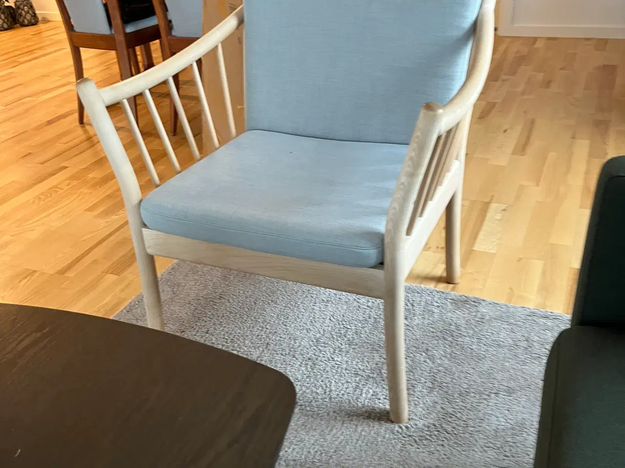 Billede 2 - Lænestol/ Loungestol. Ubehandlet EG. 