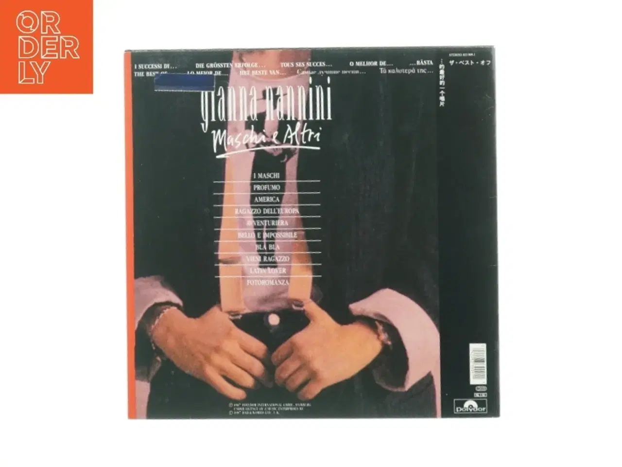 Billede 4 - Gianna Nannini - Maschi e Altri Vinyl LP (str. 31 x 31 cm)