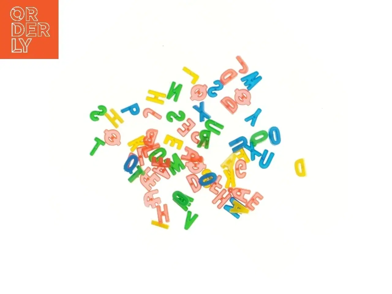 Billede 1 - Plastikbogstaver (str. ca. 2 cm)