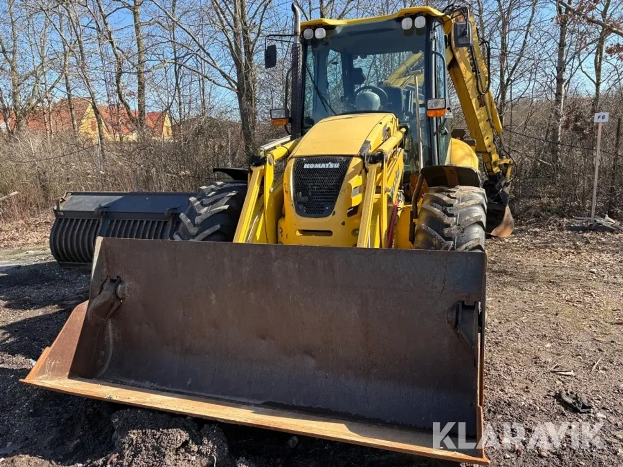 Billede 3 - Rendegraver Komatsu WB97s