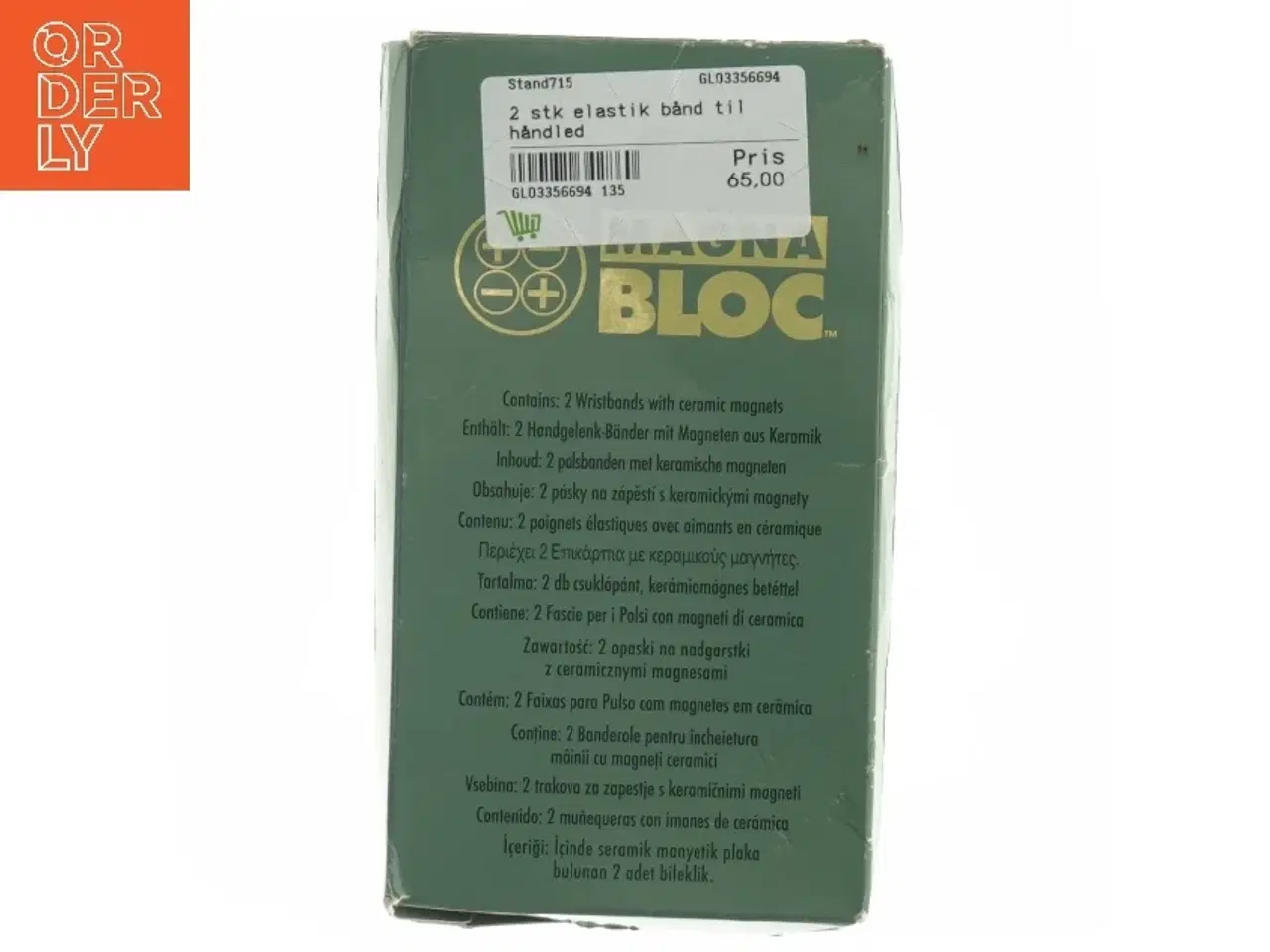 Billede 3 - Elastikbånd til håndled fra Magna Bloc