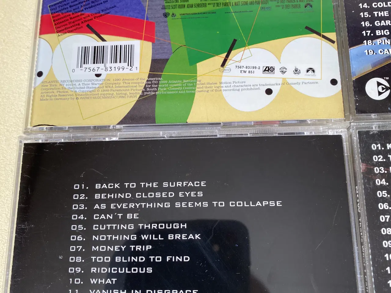 Billede 9 - CD Niran, South Park,Stomped, Kim Larsen