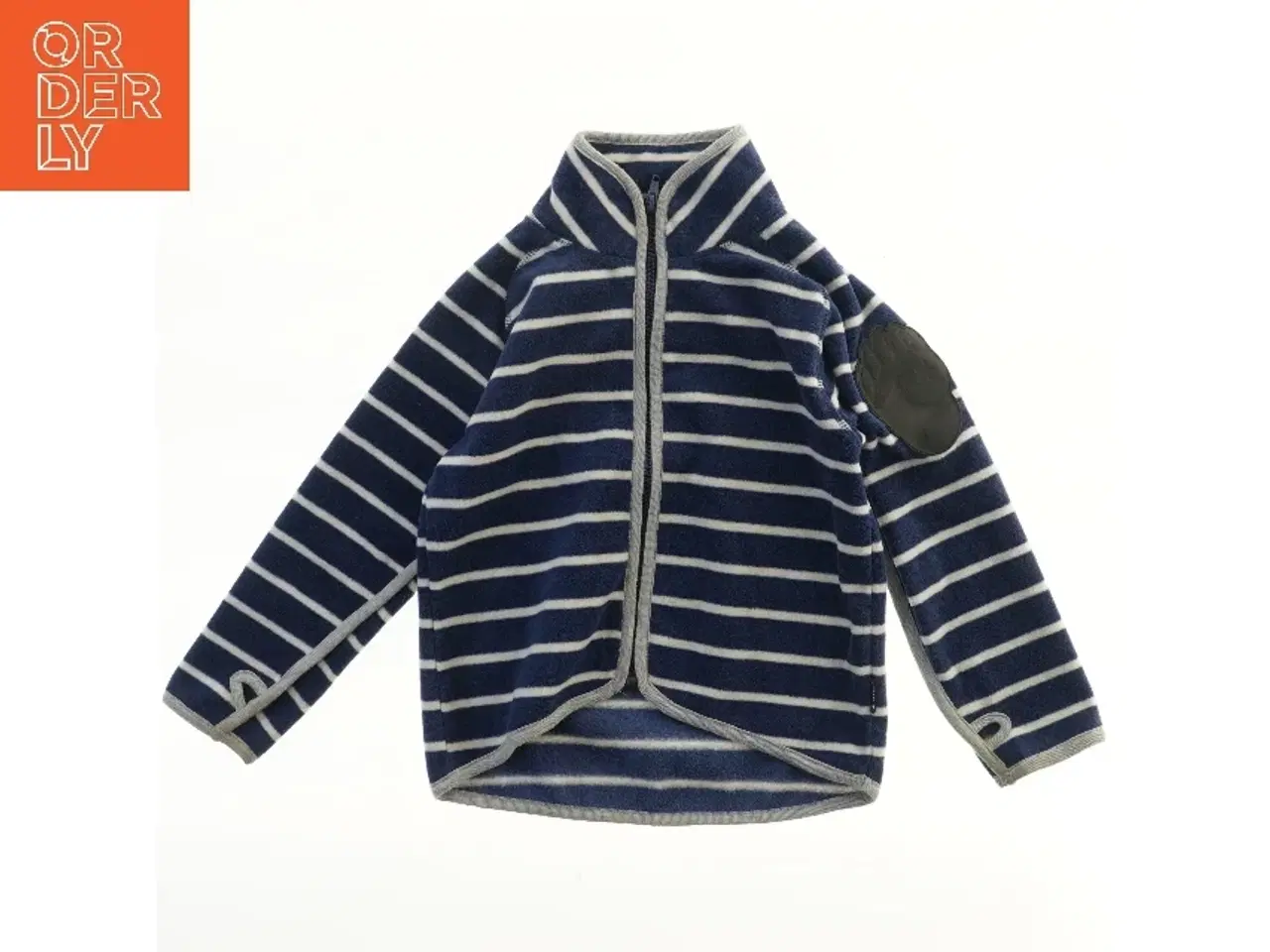 Billede 1 - Stribet fleecejakke fra Molo (str. 98)