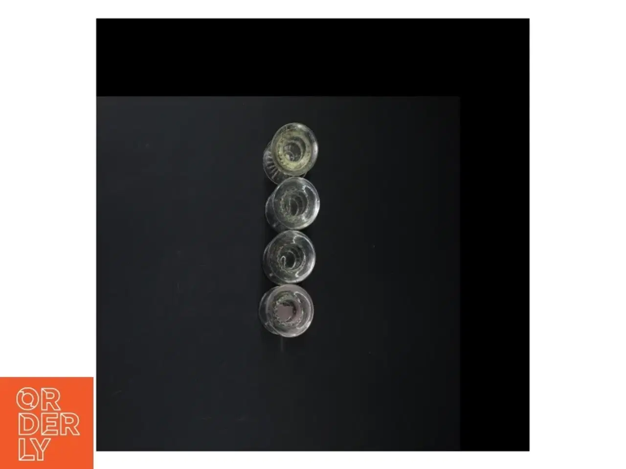 Billede 3 - 4 glas lysestager, (str. 7 cm.)