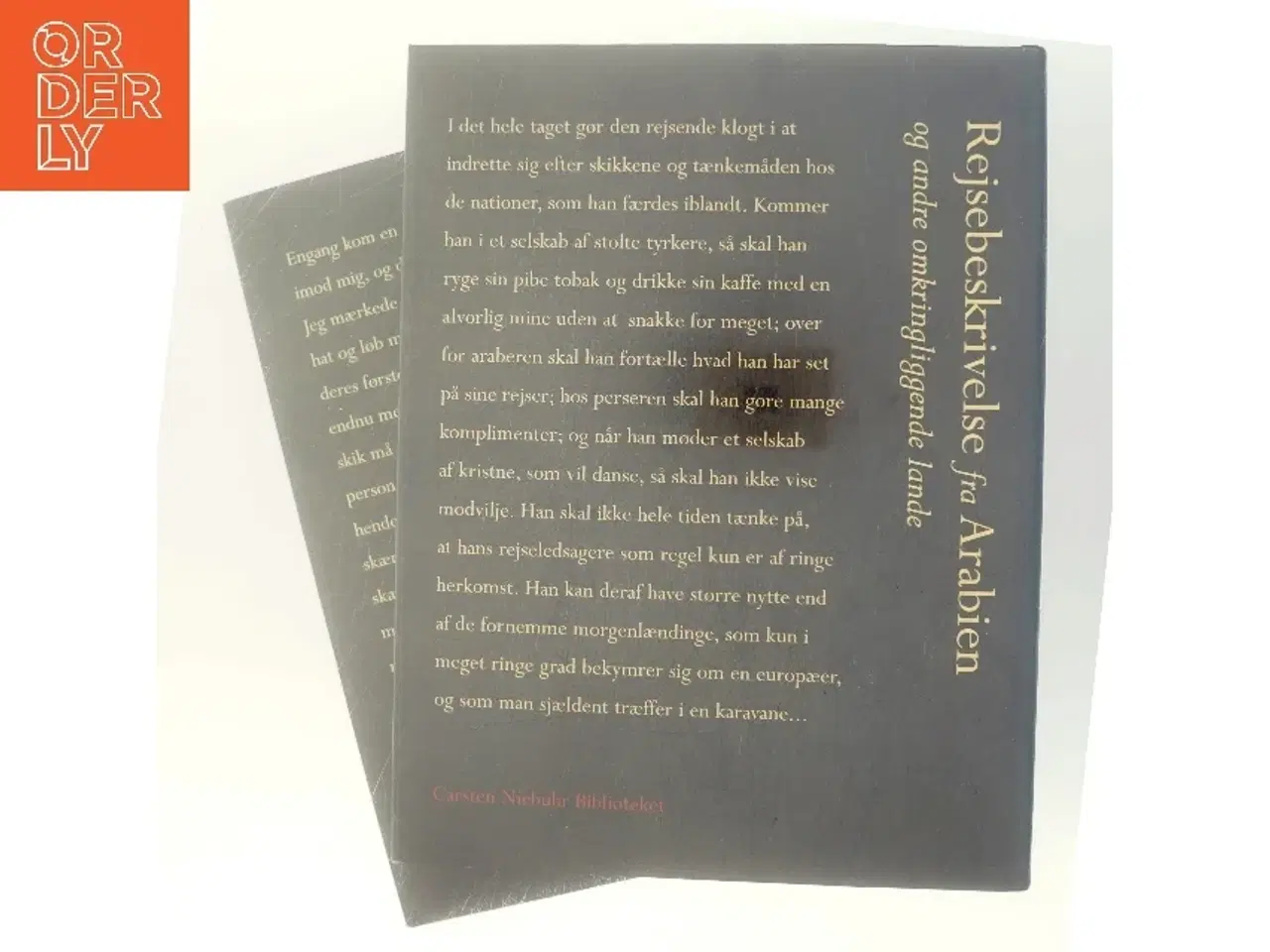Billede 3 - Rejsebeskrivelse fra Arabien og andre omkringliggende lande af Carsten Niebuhr (Bog)