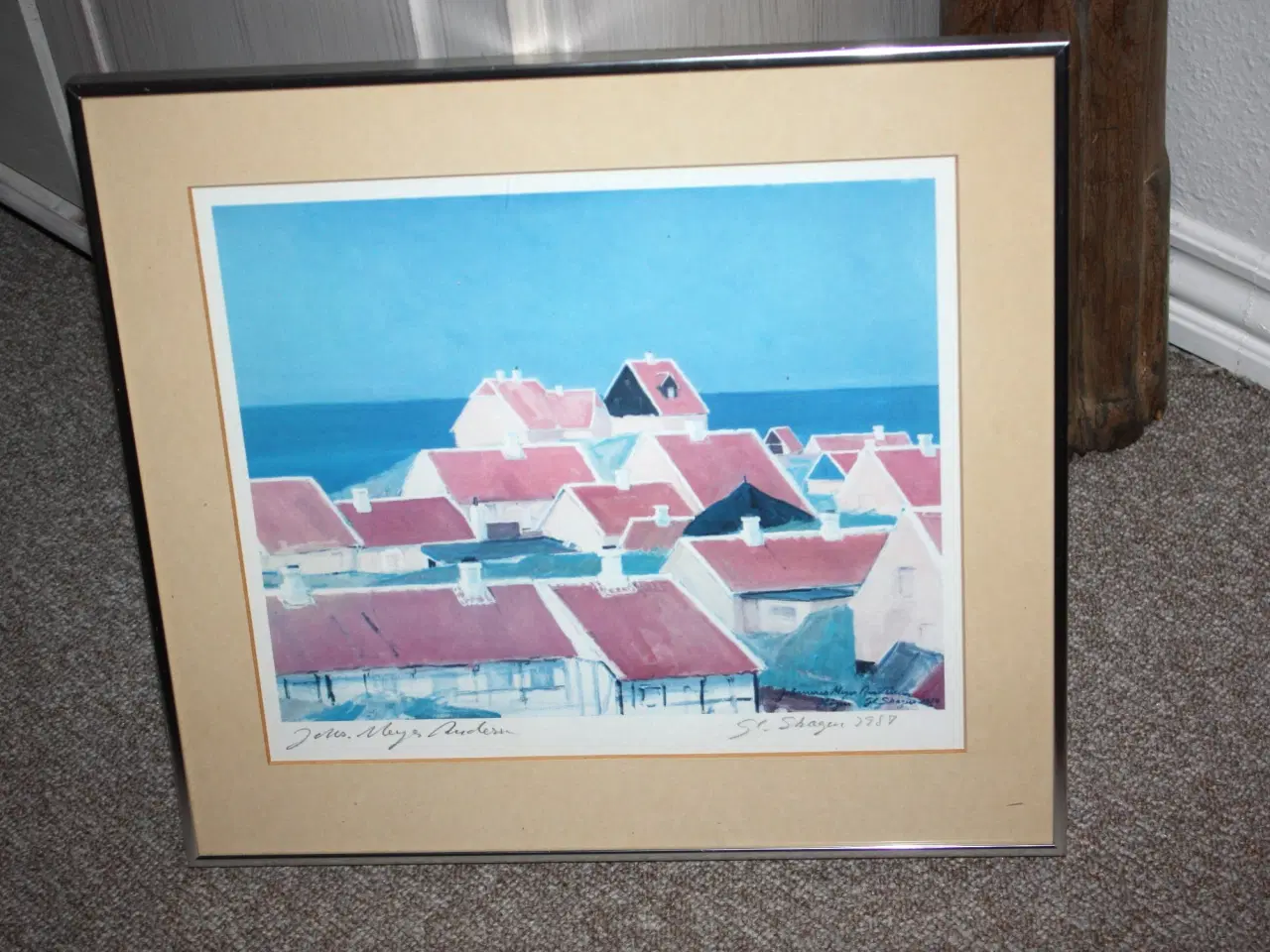 Billede 5 - Litografi af Johannes Meyer Andersen Gl. Skagen