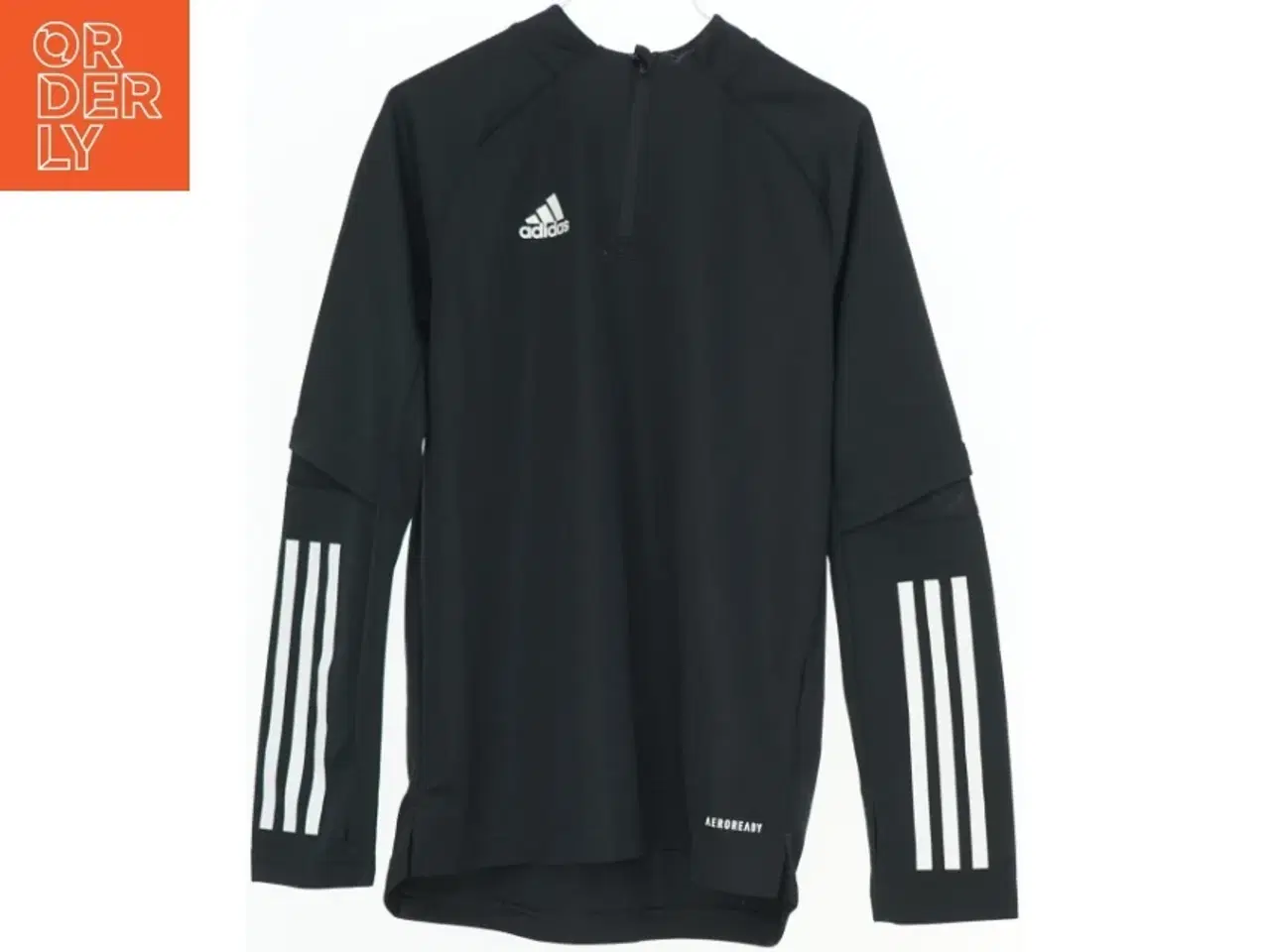 Billede 1 - Træningstrøje med halv lynlås fra Adidas (str. 140)
