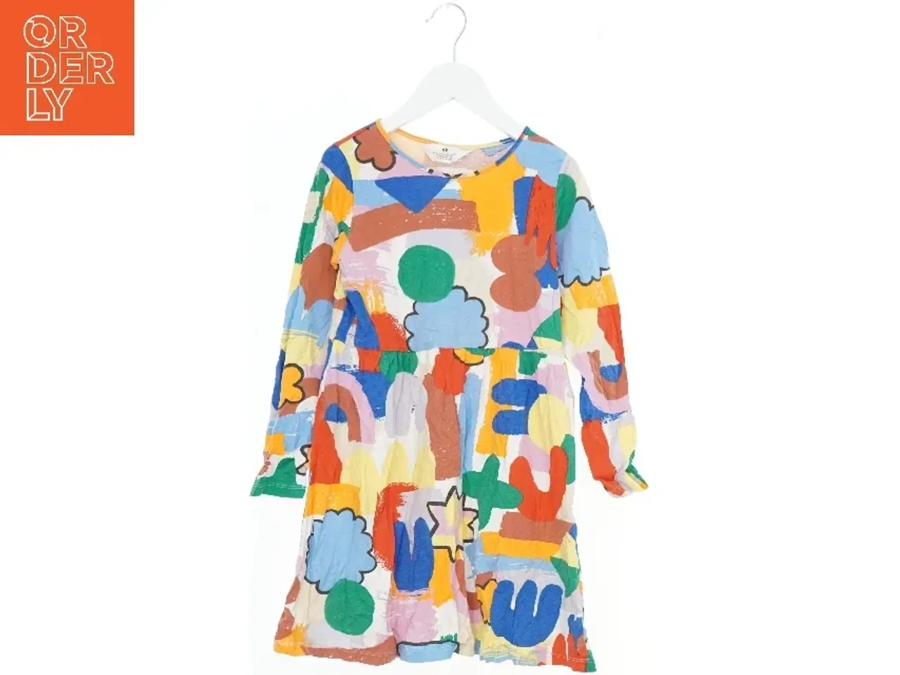 Billede 1 - Børnekjole med farverigt mønster fra H&M (str. 140)