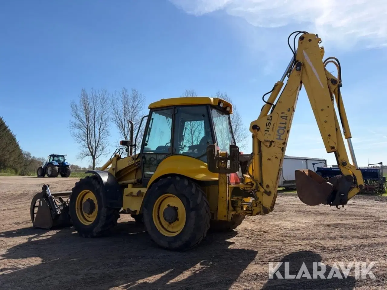 Billede 3 - Rendegraver New Holland LB115B-4PS med euroskifte