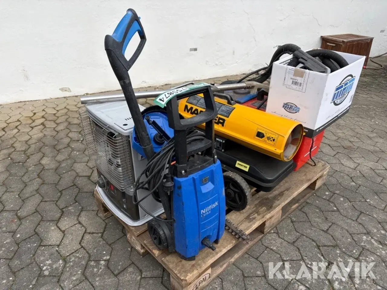 Billede 5 - Tæpperenser - varmekilder - hækklipper - højtryksrenser blandet lot