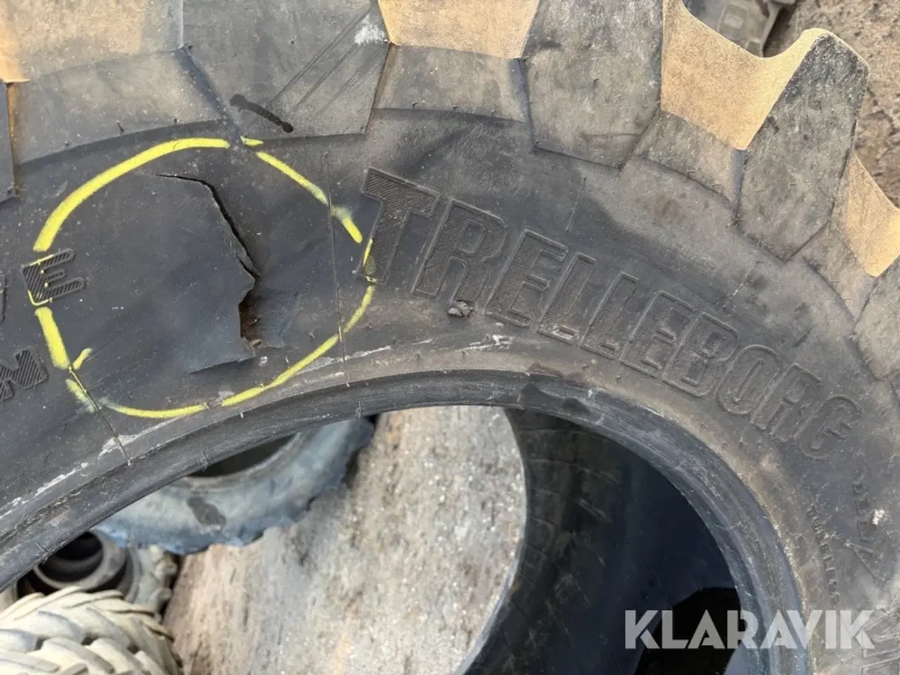 Billede 2 - Landbrugsdæk Trelleborg 650/65R34 1 styk