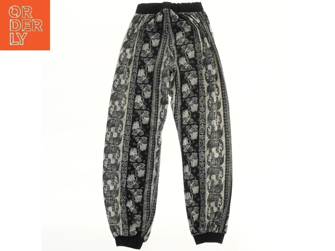 Billede 2 - Bukser med elefantmønster (str. 140)