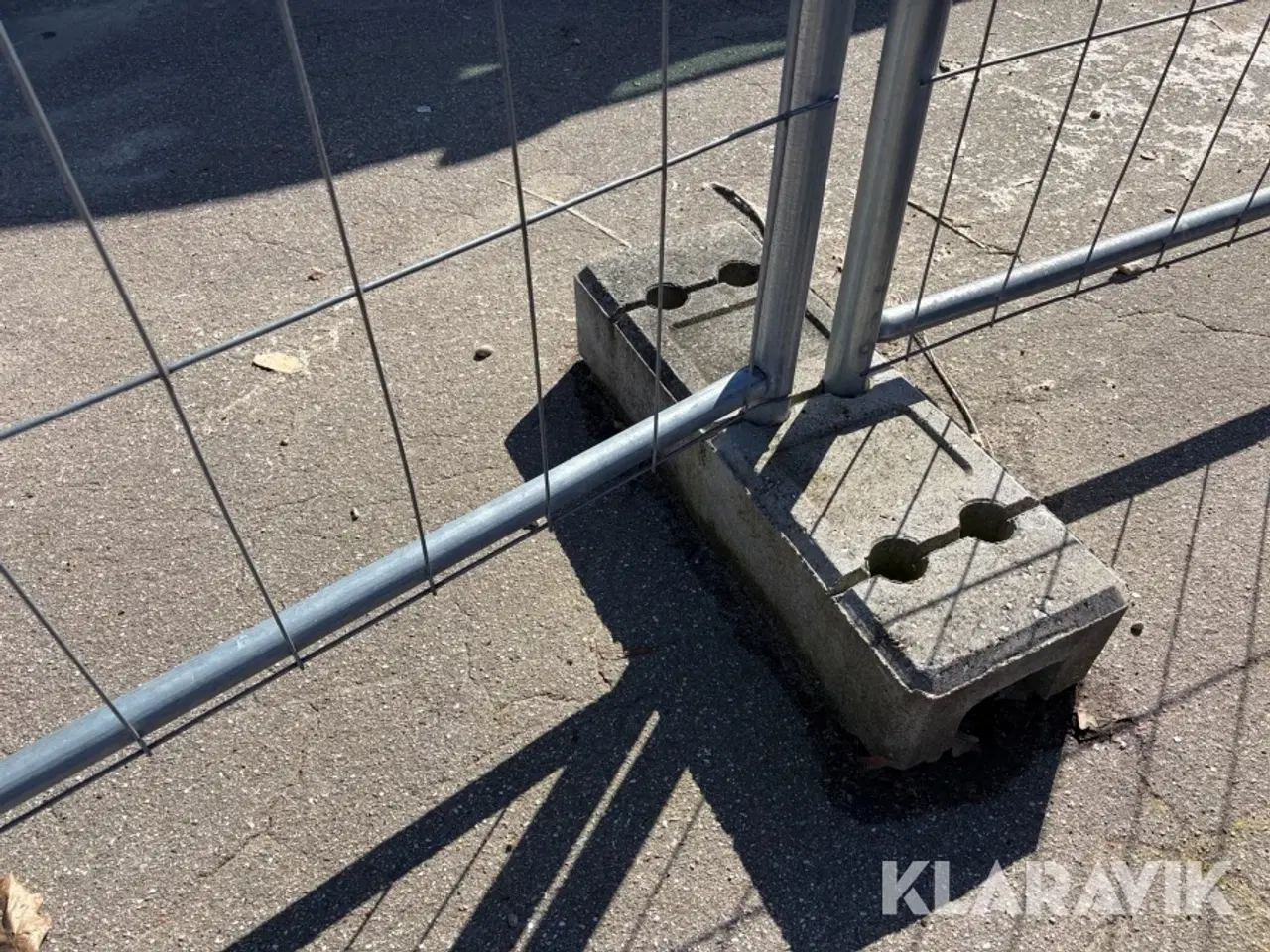 Billede 4 - Byggeplads hegn - ca 36 stykker med fod