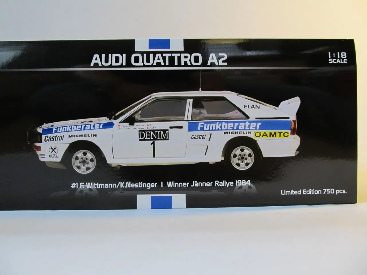 Billede 4 - 1984 Audi Coupé Quattro A2 - 1:18